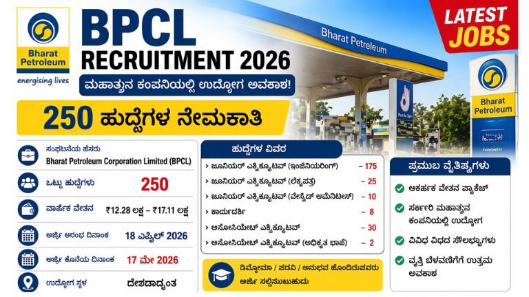 BPCL recruitment poster 2026